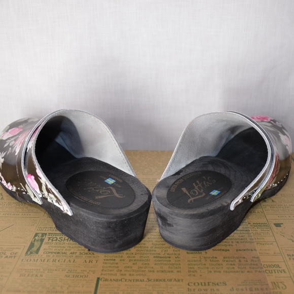 Lotta from Stockholm Women's Stylish Rose Clog - Picture 6 of 8